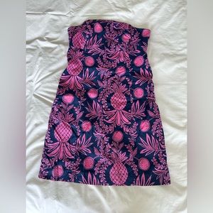 Lilly Pulitzer strapless dress size 6